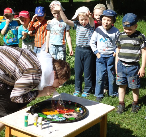 Фокусы от Пузырика