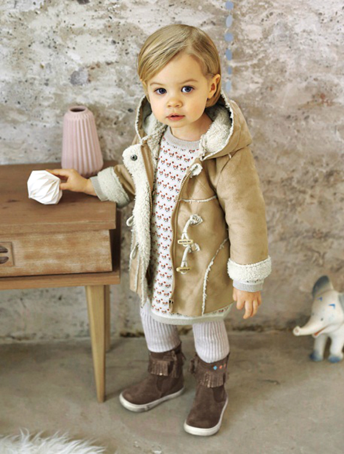 Детские дубленки