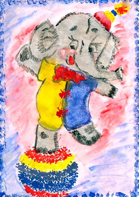 &laquo;Слон &ndash; циркач&raquo; Ромы Синицы