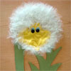 «Одуванчик» в технике торцевания