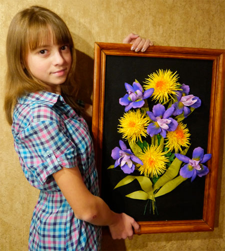 Весеннее настроение»: цветы из фоамирана - Педагогический портал «О детстве»
