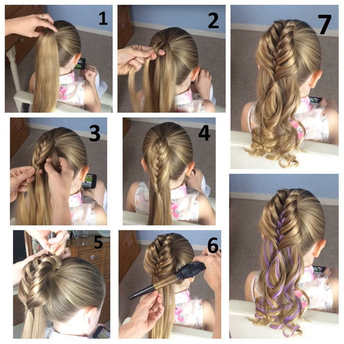 Хвост с косой