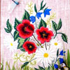 «Полевые цветы»: Художественная гладь