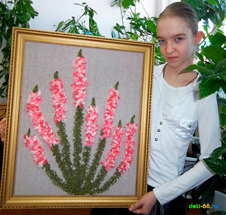  Панно «Вереск»