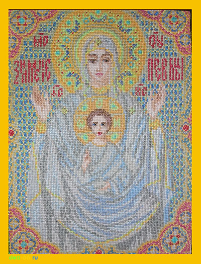 Вышитые иконы