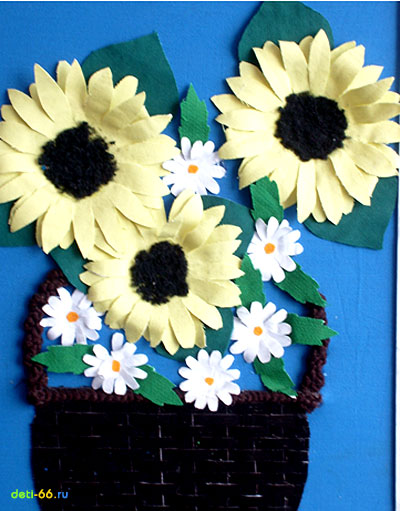 Аппликация тканью