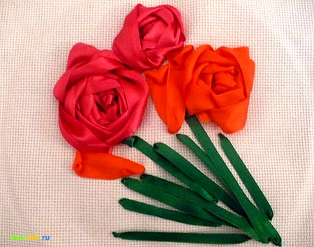 Вышивка «Розы»