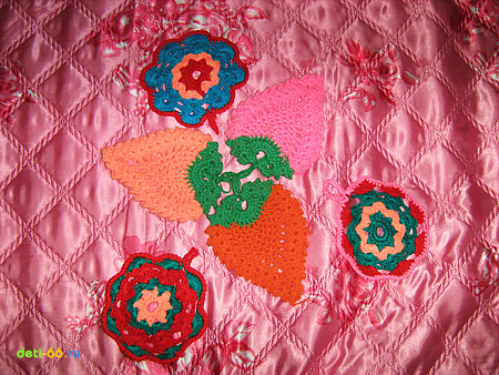 Прихватка клубника