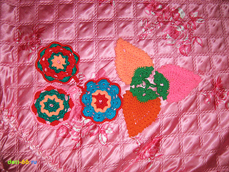 Прихватка цветок