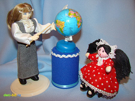Кукольная композиция «Моя учительница»