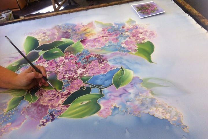 Разработка блока занятий для кружка «Страна Изо» по изучению росписи по ткани