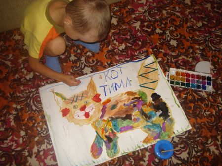 Рисунок 1. «Кот Тима»