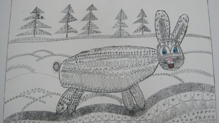 «Зайчик» Ульяны Жульдиковой 