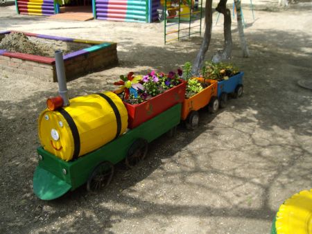 2. Паровозик из Ромашково