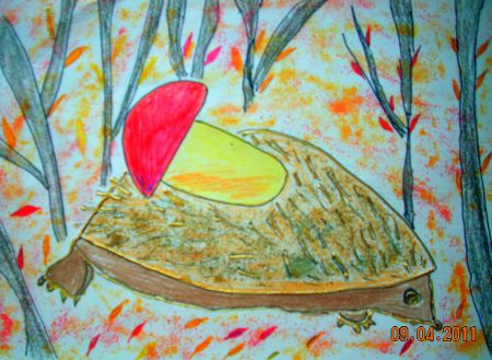 «Ежик в осеннем лесу»