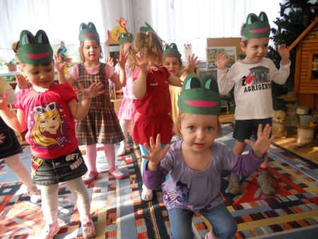 Играем в сказку: Мы &ndash; лягушата