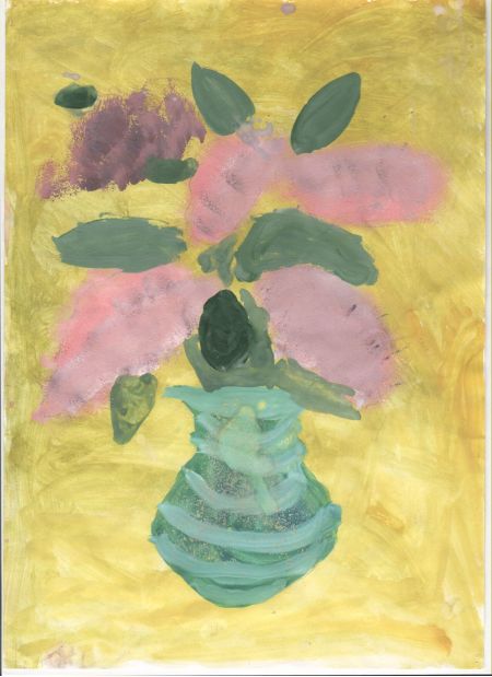 Сирень в вазе