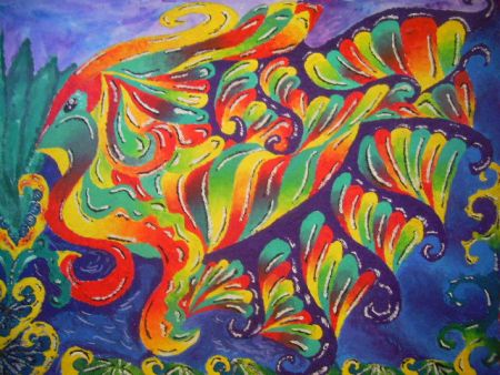 3. Рыбка «Цветная радуга»