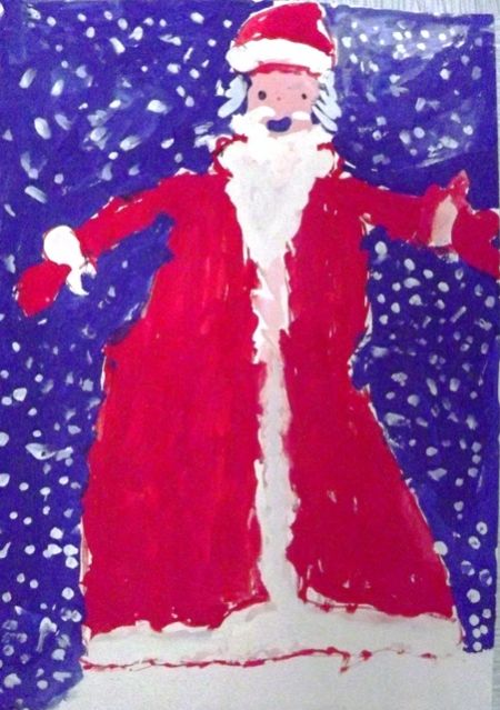 Рисунок 2. Танцующий Дед Мороз!