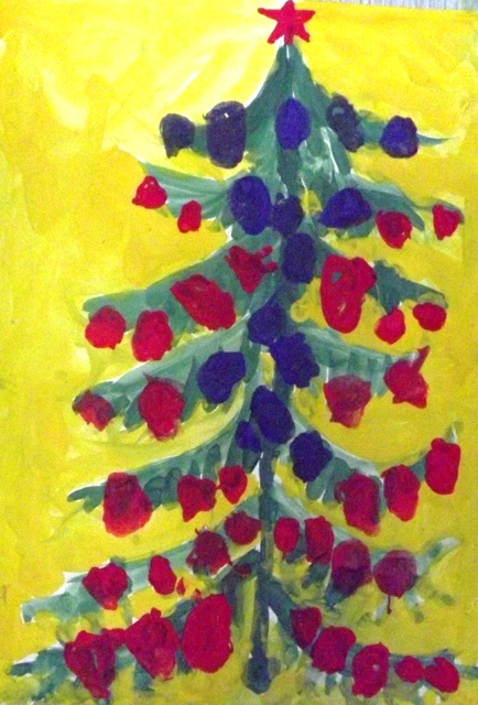 Рисунок 3. Ёлочка красавица!