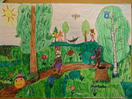 Внучкин колобок 