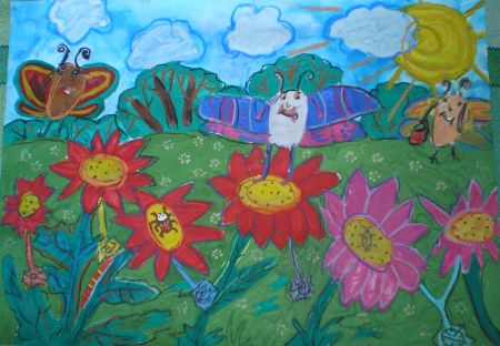 «Цветочная поляна» Платоновой Элеоноры