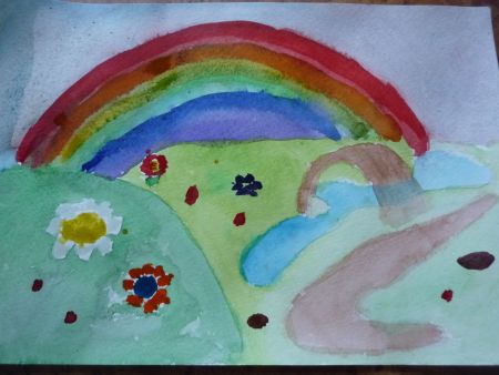 «Радуга летом» .