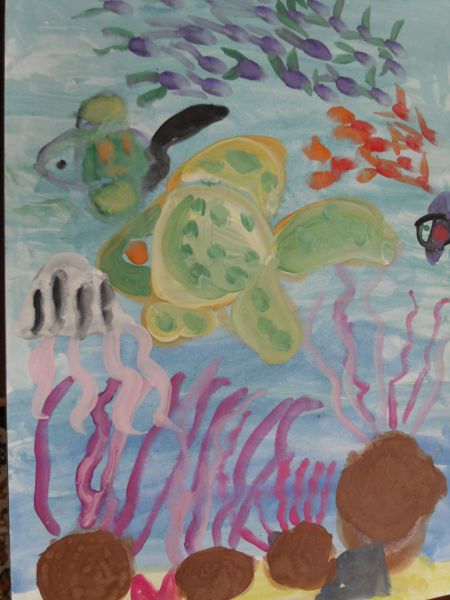 &laquo;Аквариум с рыбками&raquo; Павловой Марины