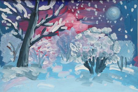 1.  «Зимний вечер»