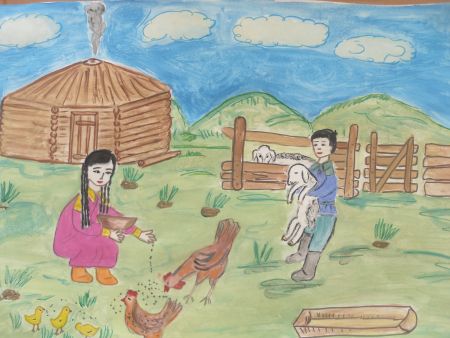 «Мой мир детства» Чепчигашевой Даши