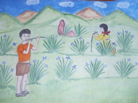 «Степь цветет» Чепчигашевой Даши