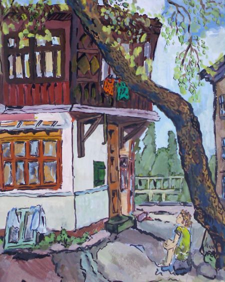 «Ялтинский дворик» Васильевой Ксении