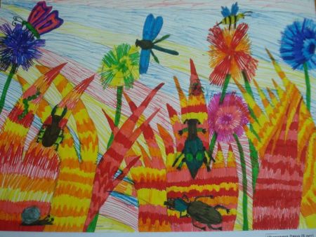 «На лугу» Шумилиной Дарьи