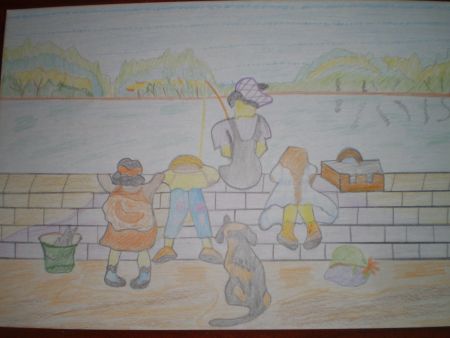 «На рыбалке» Четина Владика