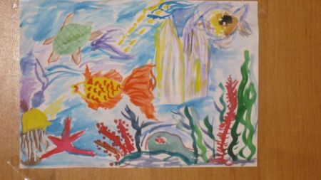 «Подводное царство» Ечевской Марии