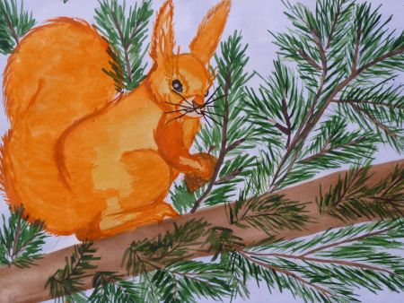  «Белочка» Иванова Евгения