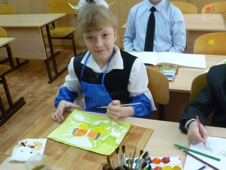 Автор за работой.