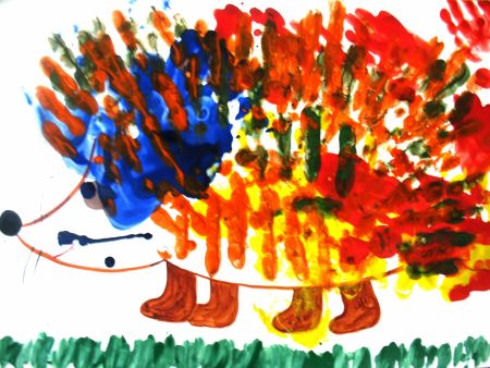 3. «Ёжик-четвероножек»