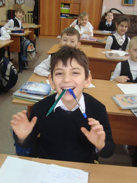 Фото 3. На уроке есть всему время 