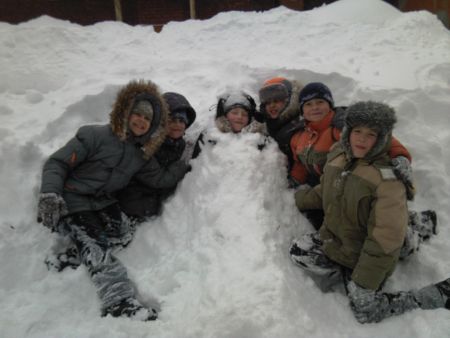 4. Зимний пляж