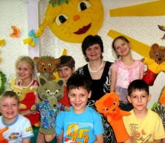 Григорьева Татьяна Юрьевна с воспитанниками.