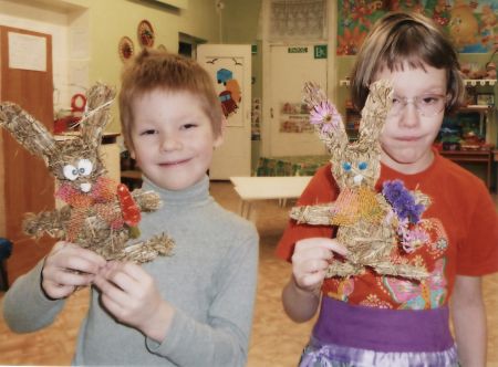 Конструирование из природного материала.