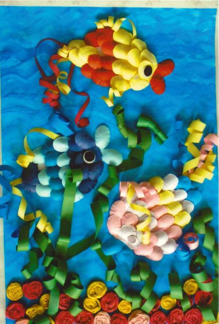 «Разноцветные рыбки»