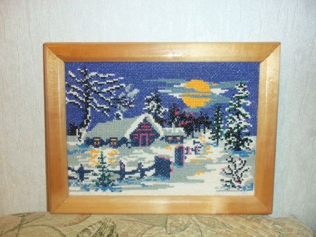 «Времена года»: вышивание крестом