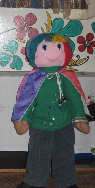 «Здравик и Фырка». Сшитые куклы 