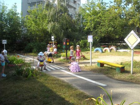 Фото 1. Пешеходы все стоят, а машины едут