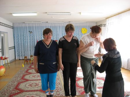 Спортивное развлечение для педагогов ДОУ в рамках «Месячника Здоровья»