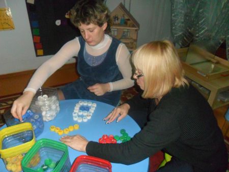 Мамы во власти процесса...полны идей и интереса!