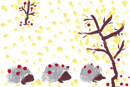 Рисунок 3. «Ежиная семейка».  