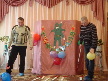 «Наши папы - хоккеисты!» 